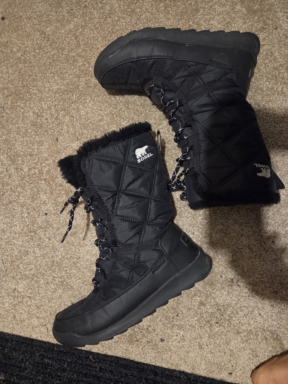 Sorel Whitney II Tall Lace Women's Boots Size 38